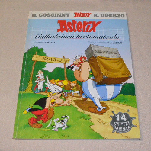 Asterix Gallialainen kertomataulu